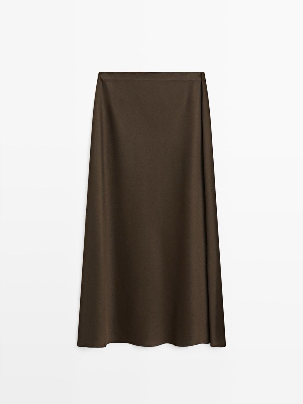 Zara Brown Maxi Skirt
